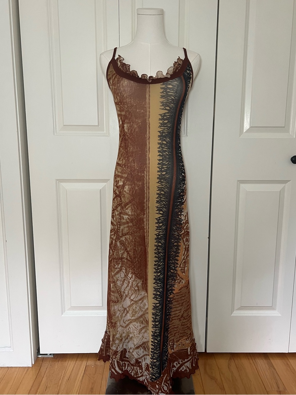 Vintage Legatte Jeans/Save the Queen mesh dress